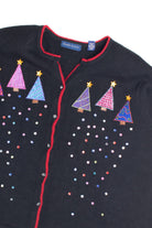 Black Ugly Christmas Cardigan 59232