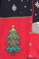 Red Ugly Christmas Cardigan 59235