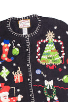 Black Ugly Christmas Cardigan 59239