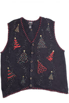 Black Ugly Christmas Vest 59240