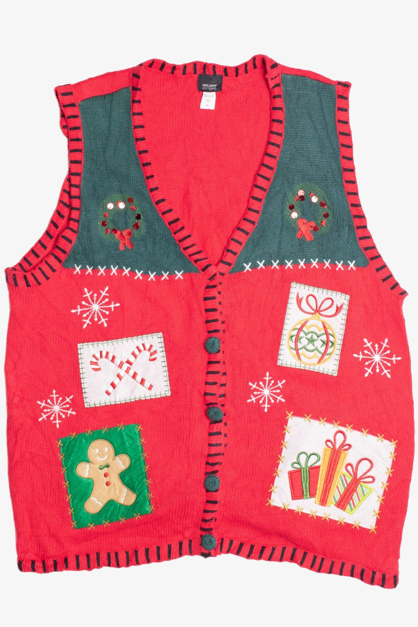 Red Ugly Christmas Vest 59241