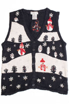 Black Ugly Christmas Vest 59242