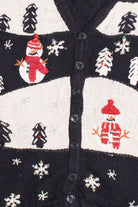 Black Ugly Christmas Vest 59242