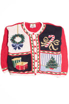 Red Ugly Christmas Cardigan 59246