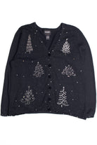 Black Ugly Christmas Cardigan 59251