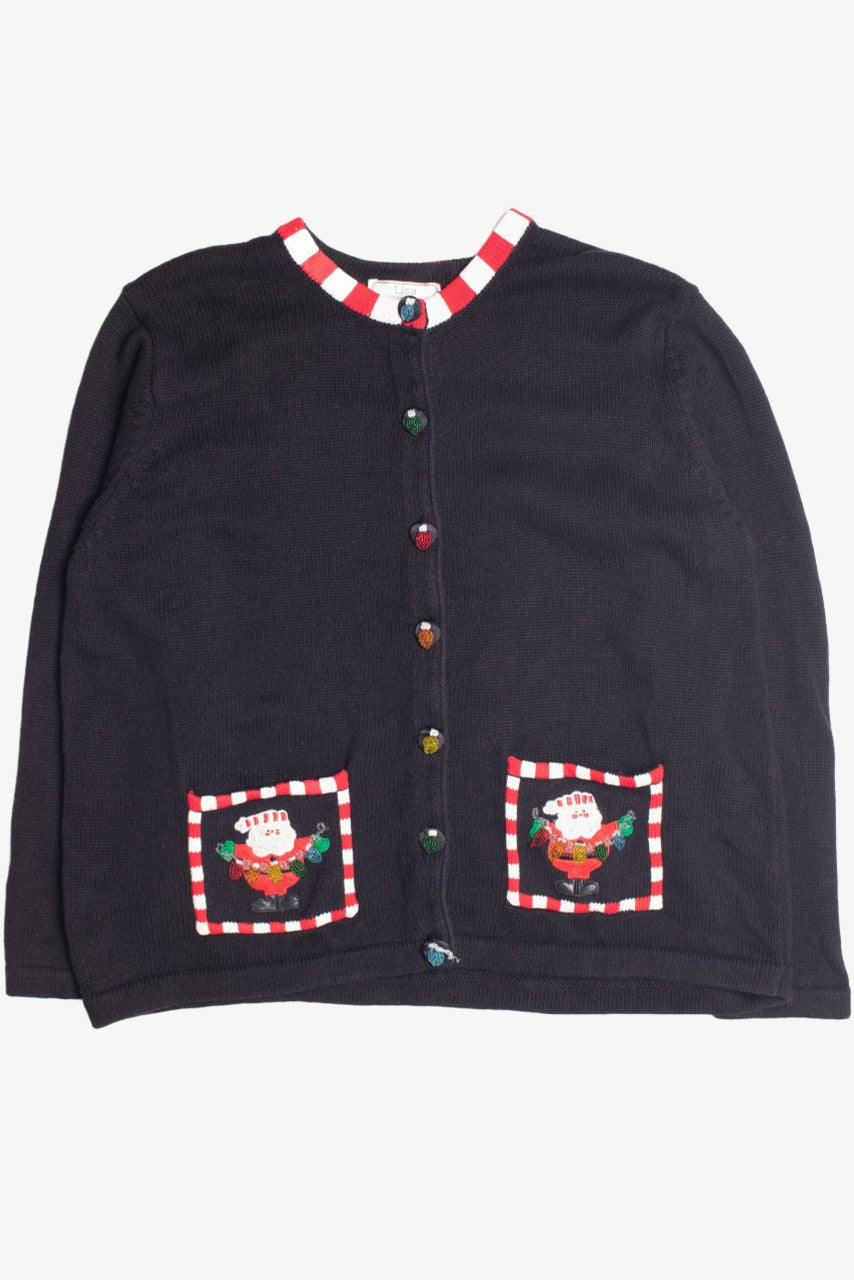 Black Ugly Christmas Cardigan 59253