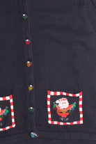 Black Ugly Christmas Cardigan 59253
