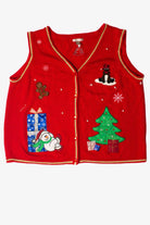 Red Ugly Christmas Vest 59258