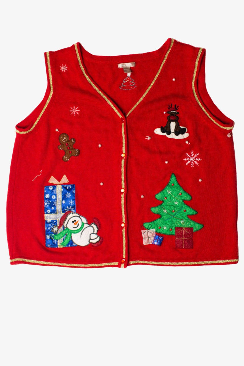 Red Ugly Christmas Vest 59258