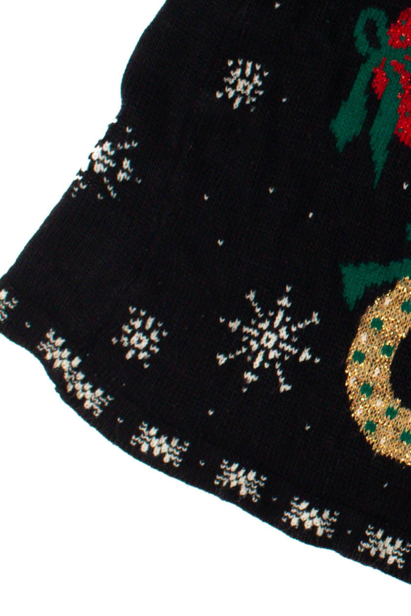 Black Wreath Ugly Christmas Vest 59260
