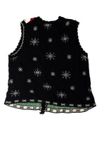 Black Wreath Ugly Christmas Vest 59260