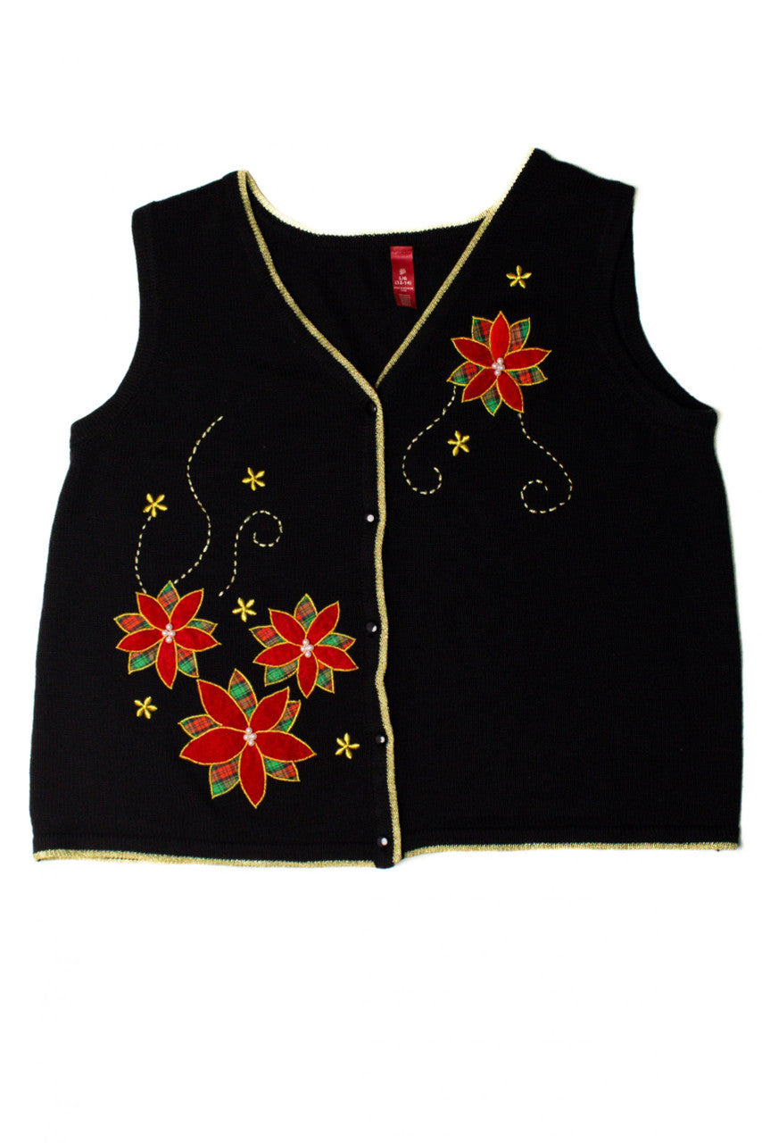 Black Ugly Christmas Vest 59264