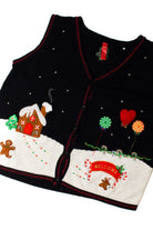 Black Ugly Christmas Vest 59266