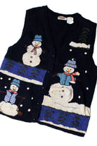 Black Ugly Christmas Vest 59267