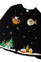 Black Ugly Christmas Cardigan 59274