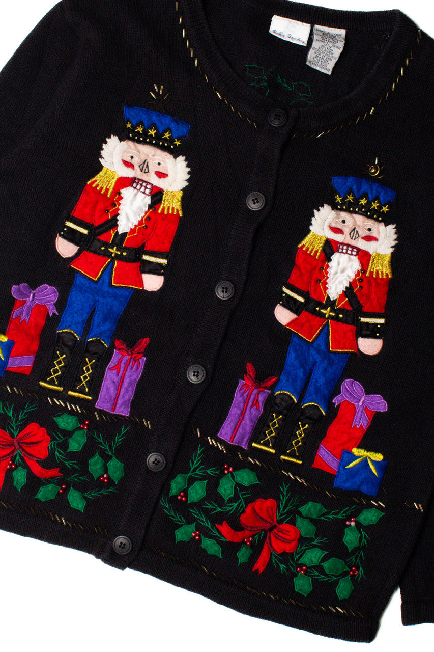 Black Ugly Christmas Cardigan 59277