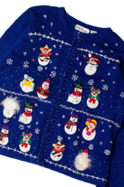 Blue Ugly Christmas Cardigan 59278