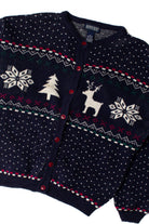 Blue Ugly Christmas Cardigan 59283