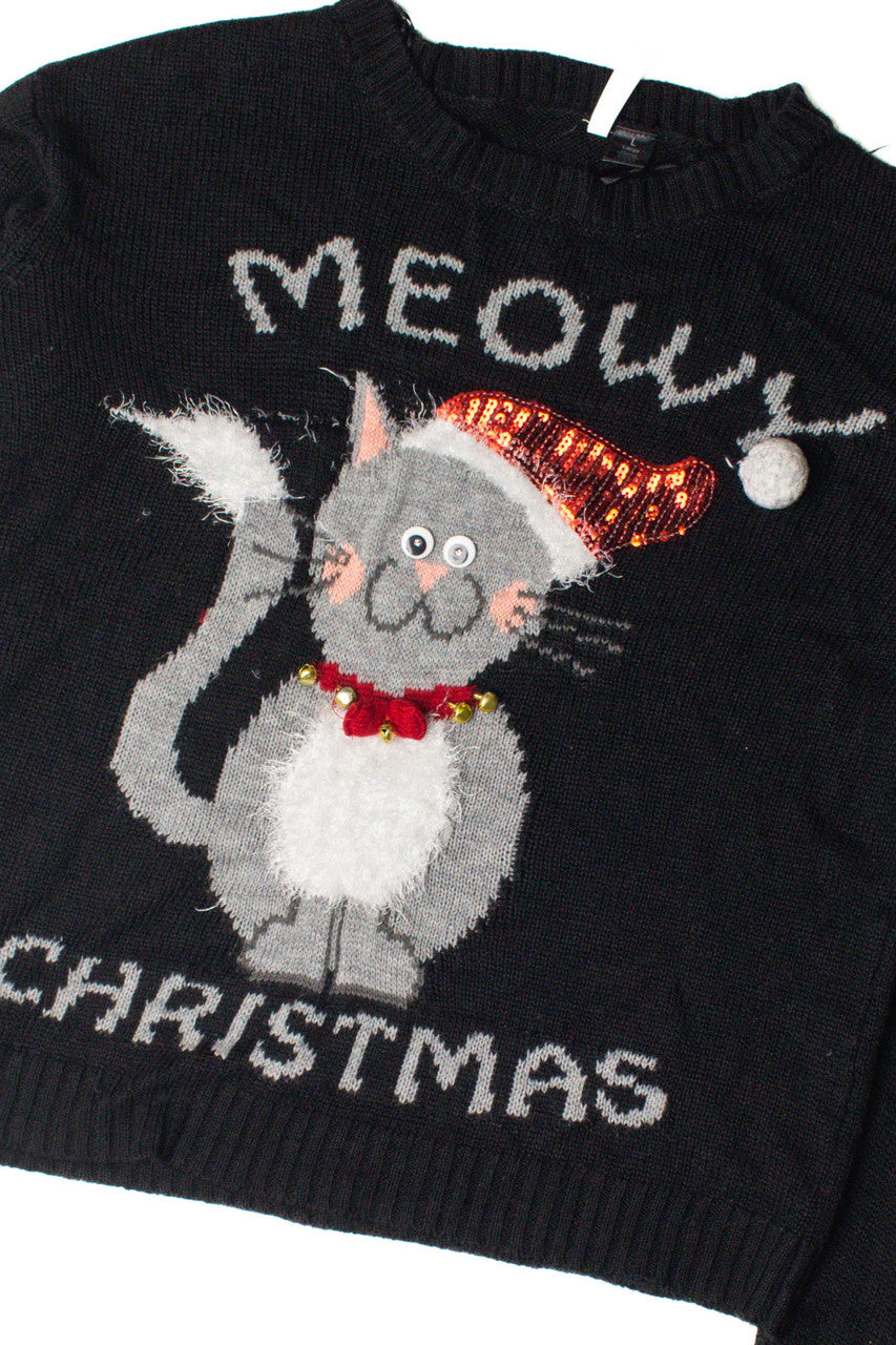 Meowy Christmas Ugly Christmas Pullover 59293