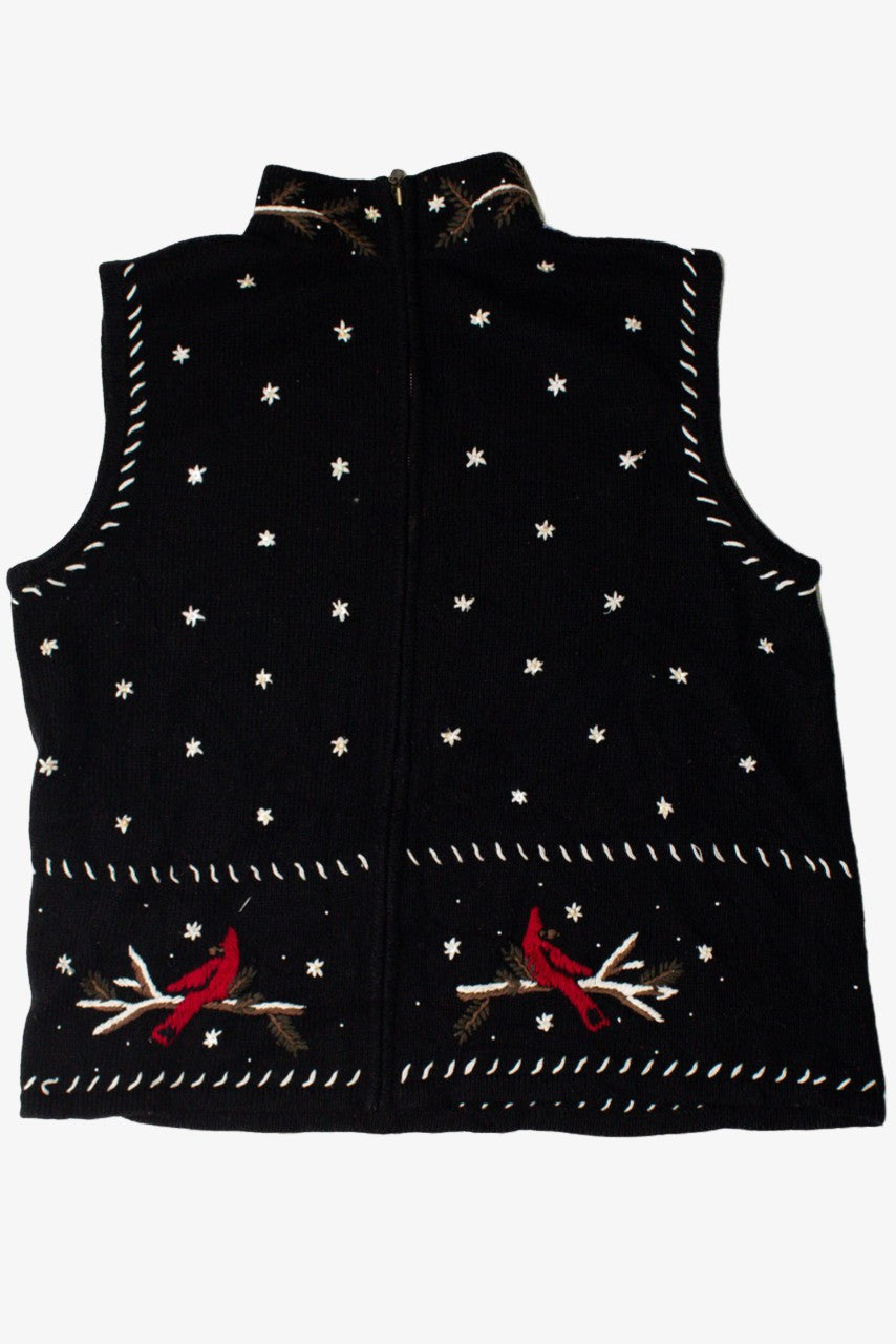 Winter Cardinal Ugly Christmas Vest 59296