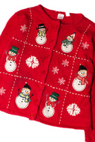 Snowman Party Ugly Christmas Cardigan 59297
