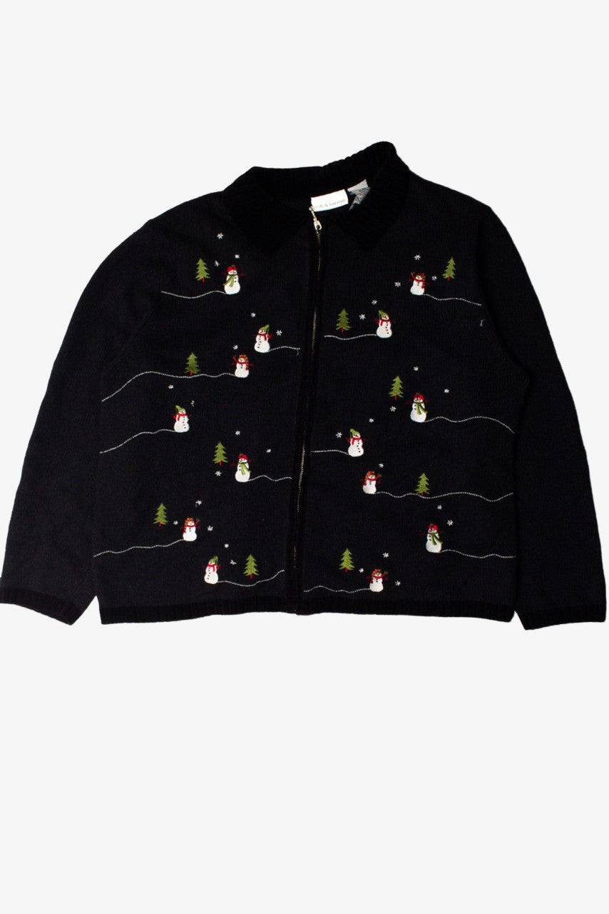 Snowmen Ugly Christmas Cardigan 59298