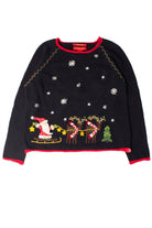 Black Ugly Christmas Pullover 59302