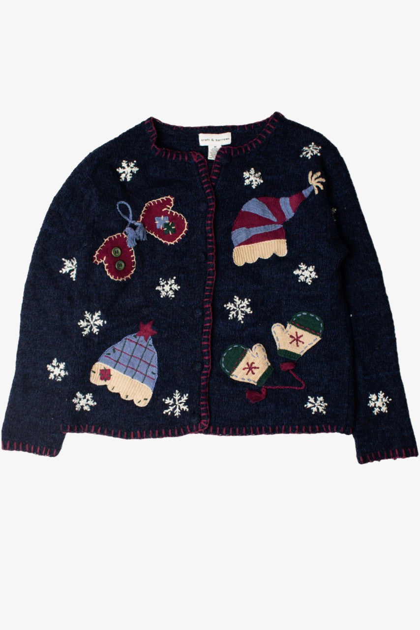 Mittens and Hats Ugly Christmas Cardigan 59322