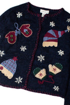 Mittens and Hats Ugly Christmas Cardigan 59322