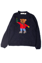 Baby Bear Holding Baby Tree Ugly Christmas Pullover 59351