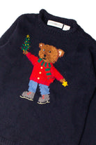 Baby Bear Holding Baby Tree Ugly Christmas Pullover 59351