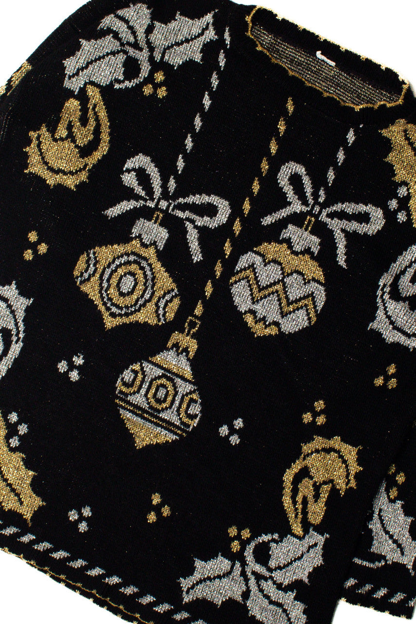 Metallic Ornaments Ugly Christmas Pullover 59359