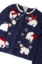Chilly Polar Bears Ugly Christmas Cardigan 59360
