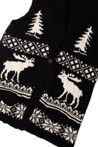 Black Reindeer Ugly Christmas Vest 59364
