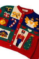 Christmas Collage Ugly Christmas Cardigan 59372