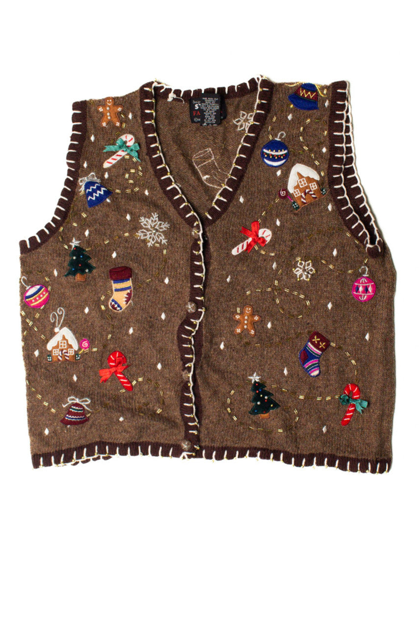 Little Bit of Everything Ugly Christmas Vest 59390