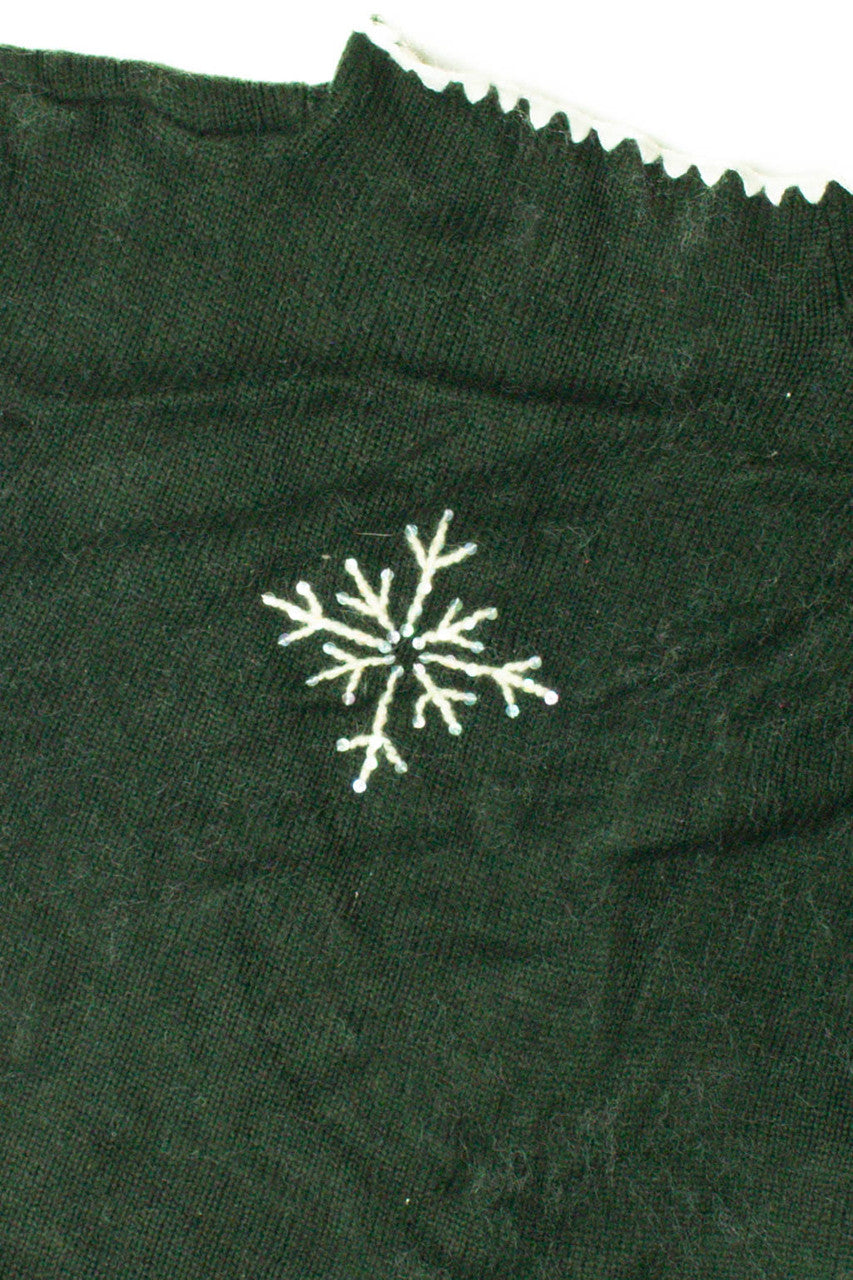 Single Snowflake Ugly Christmas Pullover 59422