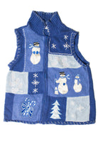Blue Ugly Christmas Vest 59423
