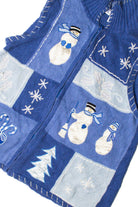 Blue Ugly Christmas Vest 59423