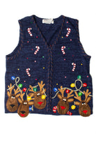 Reindeer Decorating Ugly Christmas Vest 59436