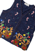 Reindeer Decorating Ugly Christmas Vest 59436