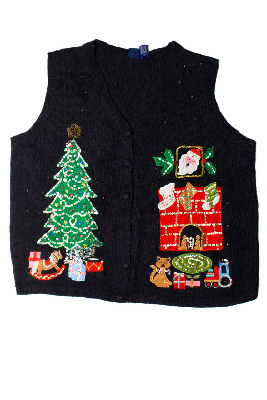Christmas Night Ugly Christmas Vest 59443