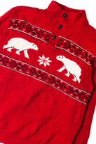 Two Polar Bears They Might Kiss Ugly Christmas Pullover 59446