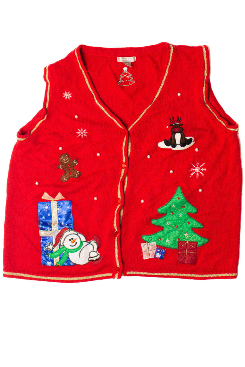 Red Ugly Christmas Vest 59450