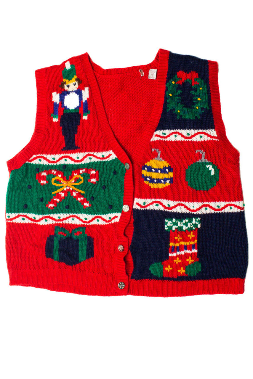 Red Ugly Christmas Vest 59457