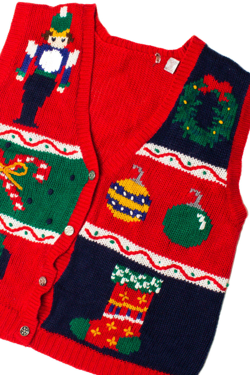 Red Ugly Christmas Vest 59457