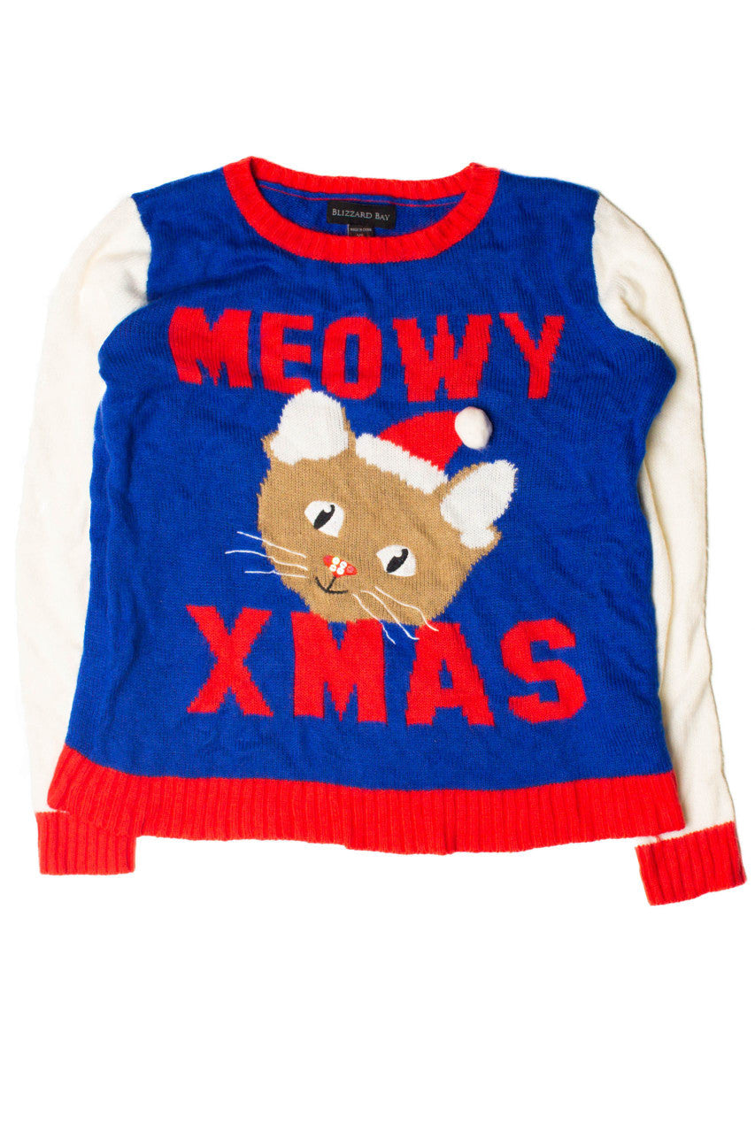 Meowy Catmas Ugly Christmas Pullover 59460
