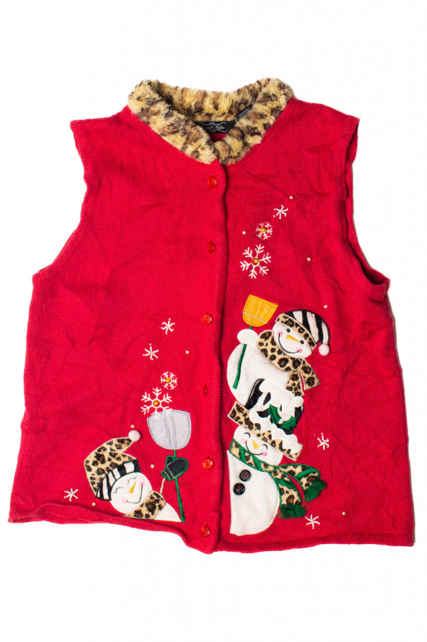Red Ugly Christmas Vest 59481