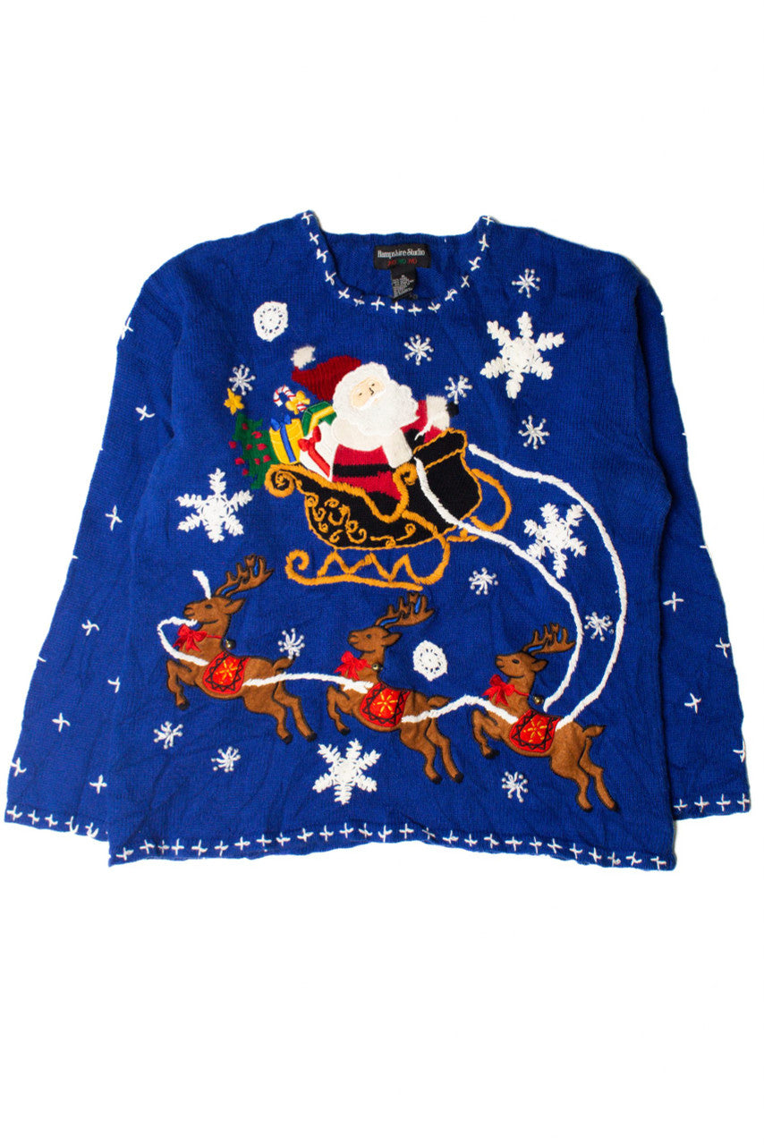 Blue Ugly Christmas Pullover 59482