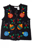 Black Ugly Christmas Vest 59489